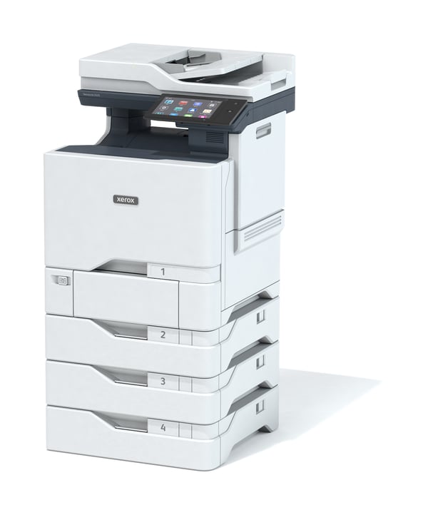 Xerox VersaLink C625 A4 50 sid/min dubbelsidig kopiering/utskrift/scanning/fax, PS3 PCL5e/6, 2 magasin totalt 650 ark