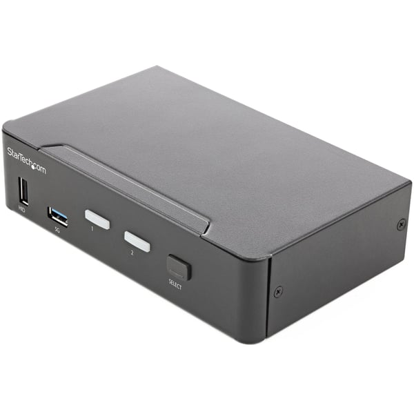StarTech.com SV231HU34K6 KVM-kytkin Telineasennus Musta