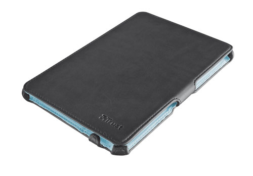 Trust Hardcover skin & folio stand f iPad Mini Svart