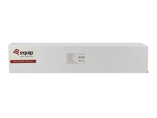 Equip 327321 rack tillbehör Kabelhanteringspanel