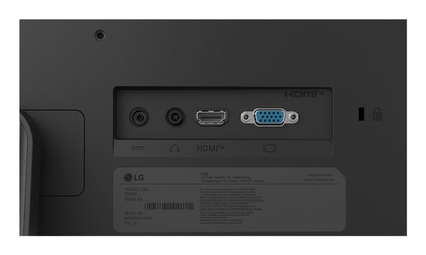 LG 24U411B-B tietokoneen litteä näyttö 60,5 cm (23.8") 1920 x 1080 pikseliä Full HD LCD Musta
