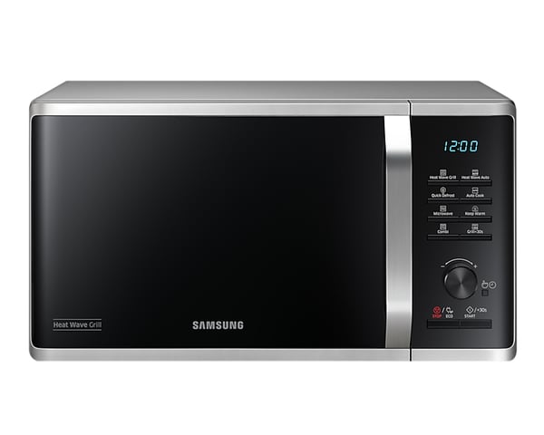 Samsung MG23K3575AS/EO mikrovågsugn Svart Grillmikrovågsugn Bänkdiskmaskin 23 l 800 W