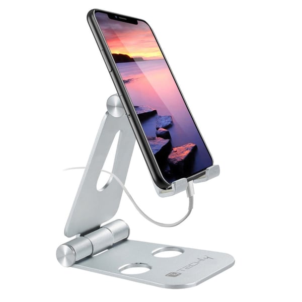Techly I-SMART-STAND6 holder Passiv holder Mobiltelefon/Smartphone Sølv