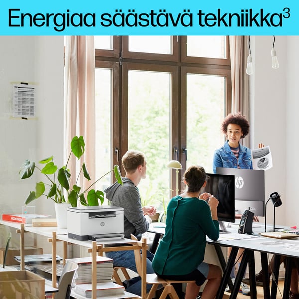 HP LaserJet M234d Multifunction Mustavalkoinen Tulostin, Kopiokone, skanneri; Kaksipuolinen