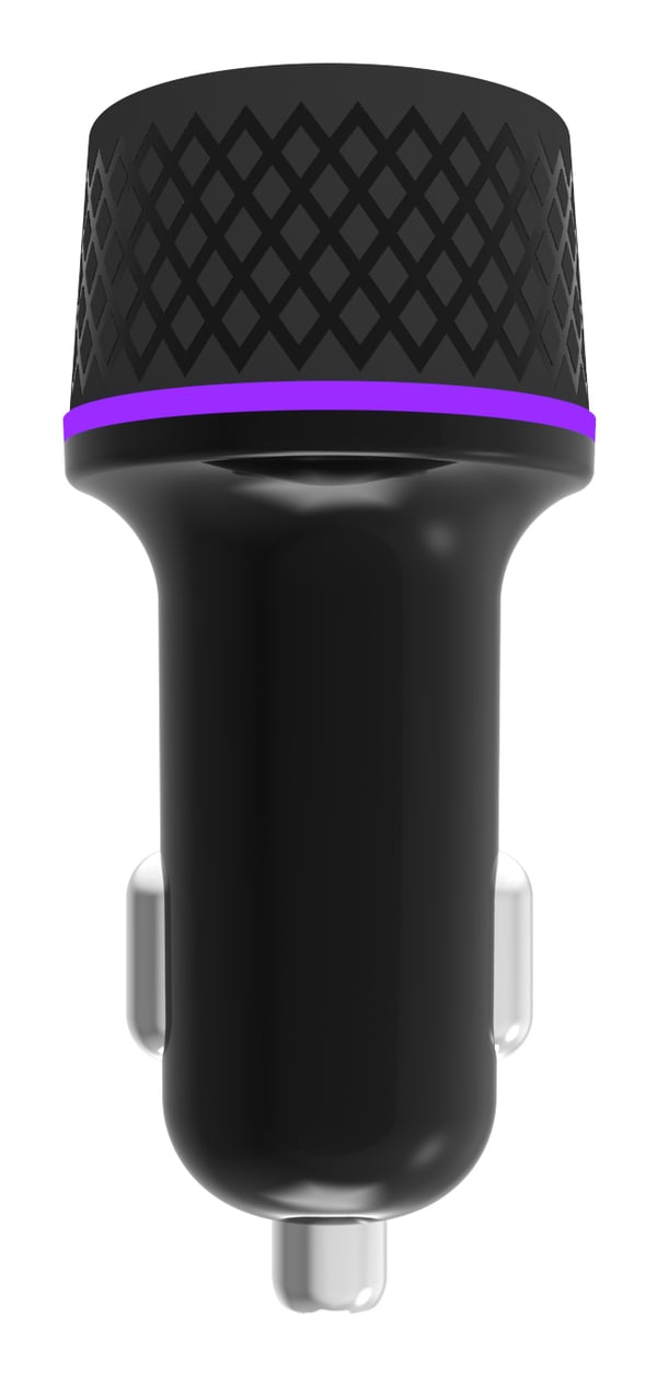 Oniverse ONICAB5-MLT-BLK oplader til mobil enhed Bærbar spillekonsol Sort Cigartænder Hurtig opladning Automatisk