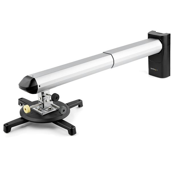 StarTech.com Universell projektorväggmontering - Projektormontering stöder korta och mycket korta projektionsavstånd upp till 15 kg - Lutningsbar/vridbar/roterbar - Justerbar från 41,9 cm till 57,7 cm från väggen