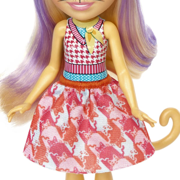 Enchantimals City Tails CARMEL CAT FAMILY Dolls