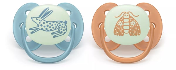 Philips AVENT Pacifier SCF094/06 ultra soft Nighttime