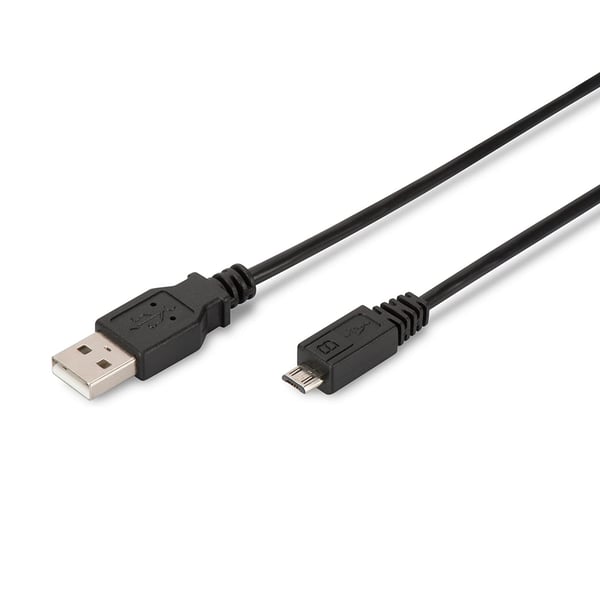 Ewent EC1020 USB-kabel USB 2.0 1,8 m USB A Micro-USB A 0,48 Gbit/sek. Sort