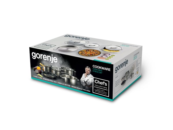 Gorenje CWSA08HC pann- och grytset 5 styck