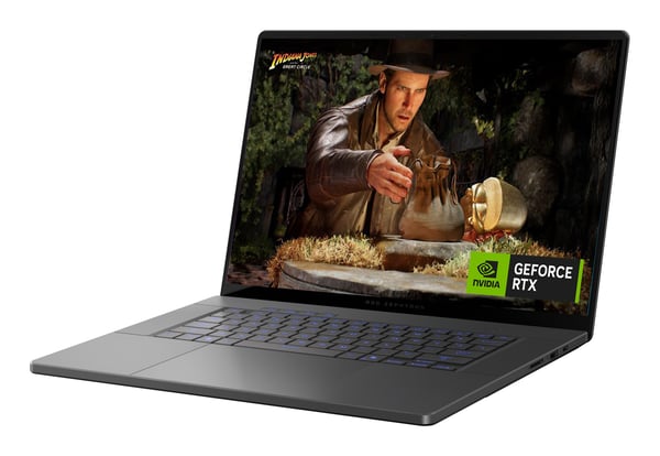 ASUS ROG Zephyrus G16 GU605CM-QR027W Intel Core Ultra 7 255H Laptop 40,6 cm (16") 2.5K 16 GB LPDDR5x-SDRAM 1 TB SSD NVIDIA GeForce RTX 5060 Wi-Fi 7 (802.11be) Windows 11 Home Grå