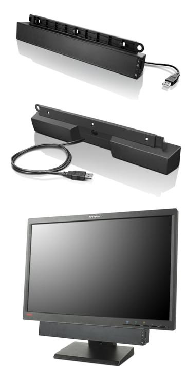 Lenovo USB Soundbar - Højttaler - til PC - USB - 2,5 Watt (total)