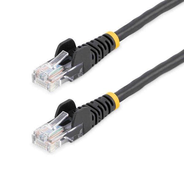 StarTech.com Cat5e patchkabel med snagless RJ45-stik - netværkskabel 5 m - sort - patchkabel