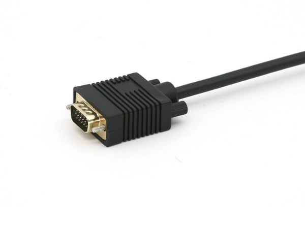 Equip 119338 videokaapeli-adapteri 2 m VGA (D-Sub) DisplayPort Musta