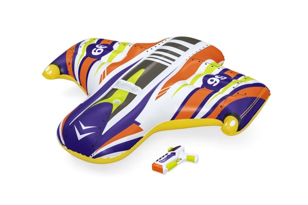 Bestway 41503 pool- och badmadrass Multifärg Mönstrad Polyvinylklorid (PVC) Sittbadleksak
