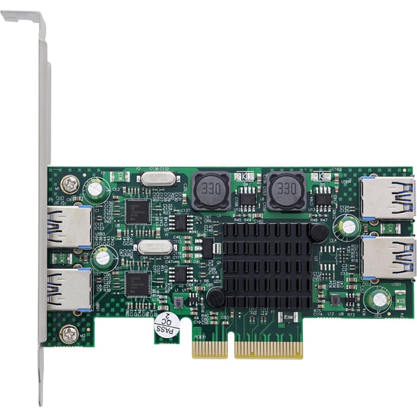 InLine 76619M nätverkskort/adapters Intern USB 3.2 Gen 1 (3.1 Gen 1)