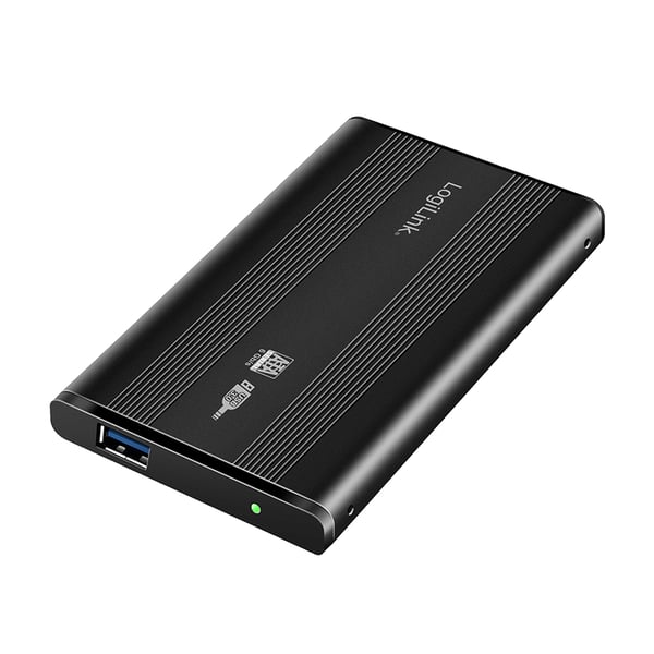 LogiLink UA0106 drevkabinet HDD kabinet Sort 2.5" USB-drevet