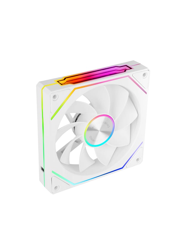 Mars Gaming MF-LINKFINITYKIT2RW Computerkabinet Ventilator 12 cm Hvid 3 stk