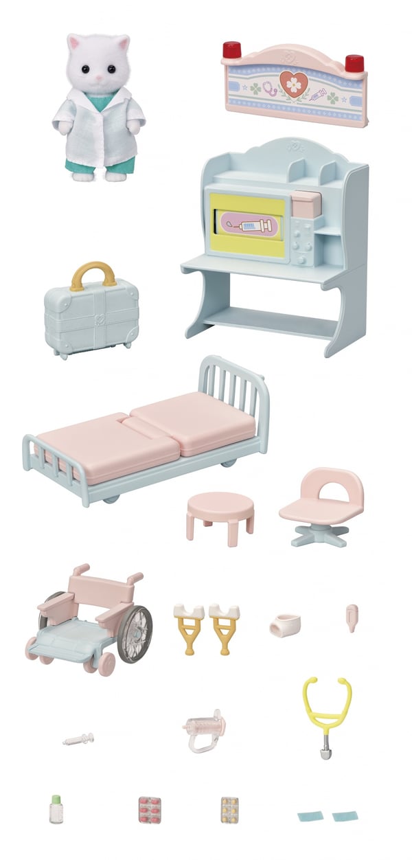 Sylvanian Families Lääkärisetti Aloitustaloon