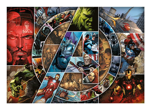 Trefl Marvel 1000 Avengers Puslespil 1000 stk Tegneserier