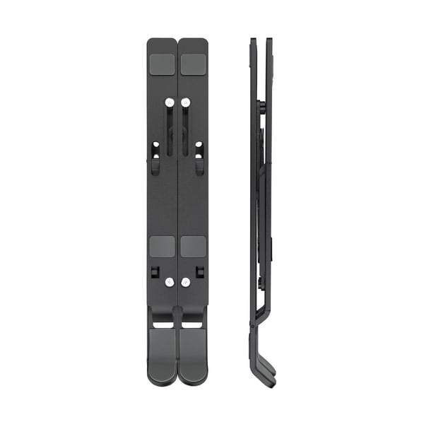 TooQ TQLRS0033-AL-G laptop stativ Stander til laptop og tablet Grå 38,1 cm (15")