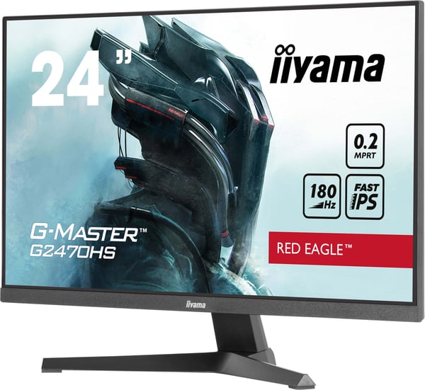 iiyama G-MASTER G2470HS-B1 computerskærm 60,5 cm (23.8") 1920 x 1080 pixel Fuld HD LCD Sort