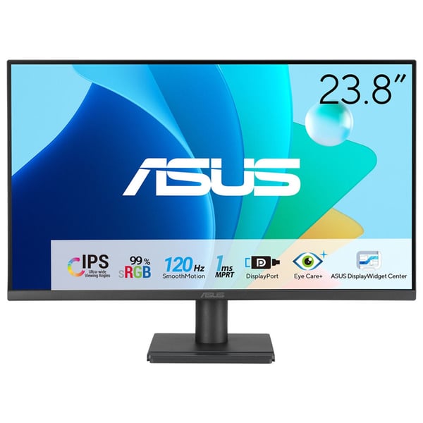ASUS VA249QG tietokoneen litteä näyttö 60,5 cm (23.8") 1920 x 1080 pikseliä Full HD LCD Musta