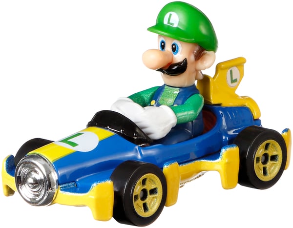Hot Wheels Mario Kart Metallisten ‐1:64-pienoismalliajoneuvojen sarja, keräilylelut