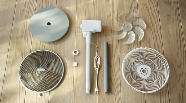 Philips 2000 series CX2550/00 hushållsfläkt Grå