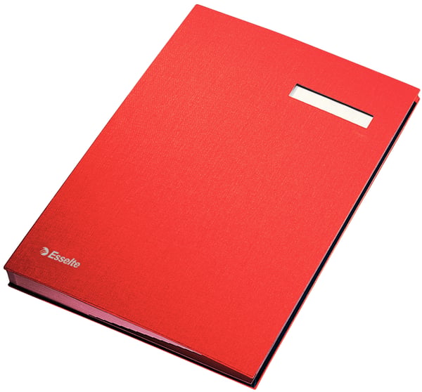 Esselte 3931 folder Rød