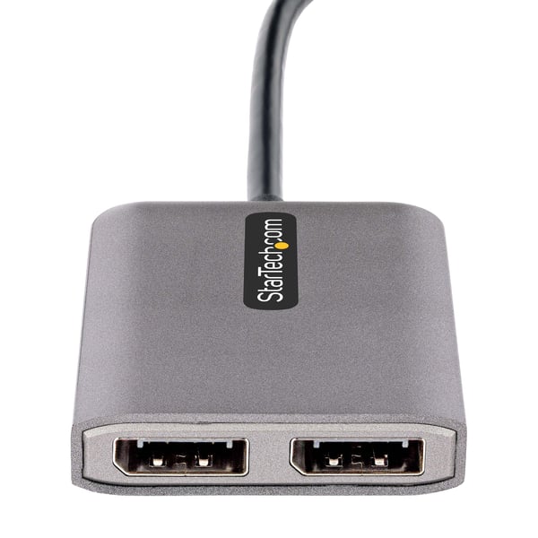 StarTech.com MST14CD122DP USB grafiikka-adapteri 4096 x 2160 pikseliä Harmaa