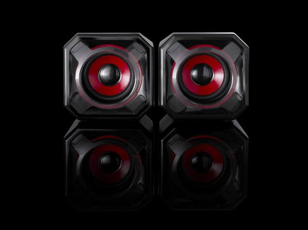 SureFire Gator Eye Sort, Rød Ledningsført 2,5 W