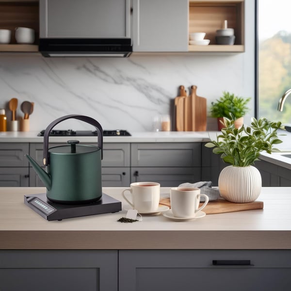 Unold 18217 BLITZKOCHER Jade vedenkeitin 0,6 L 800 W Vihreä