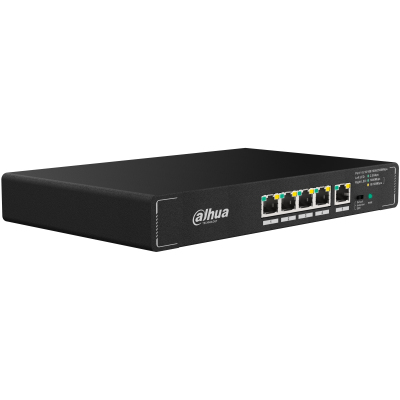 Dahua Technology SMG1005 verkkokytkin Hallitsematon 2.5G Ethernet (100/1000/2500) Musta