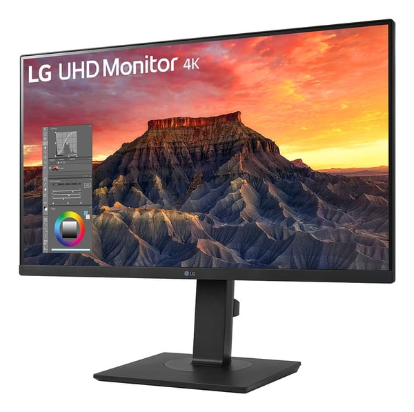 LG BQ65UK computerskærm 68,6 cm (27") 3840 x 2160 pixel 4K Ultra HD LED Sort