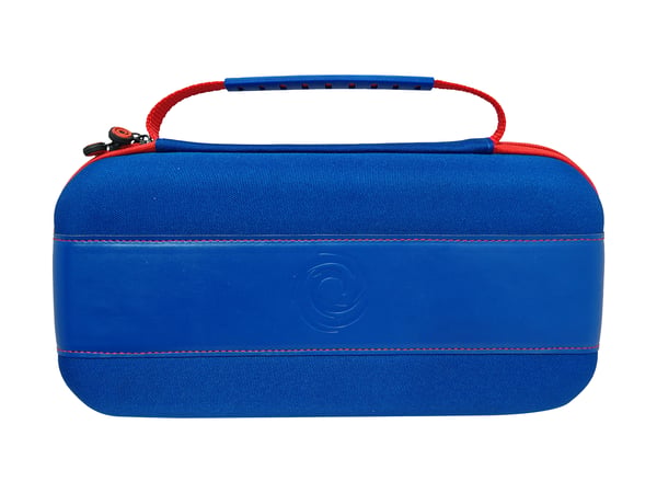 Oniverse ONICAS2-MULTI-BLUE transportabel spillekonsol etui Lommeetui Nintendo Bomuld Blå, Orange