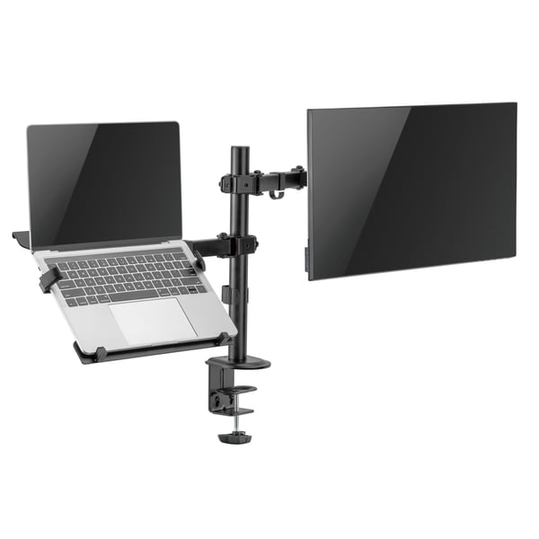 Ewent EW1519 laptop stativ Laptop & skærmarm Sort 39,6 cm (15.6")
