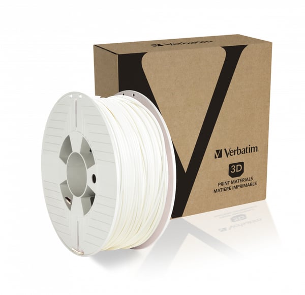 Verbatim 55058 3D print materiale Polyethylenterephthalatglycol (PETG) Hvid 1 kg