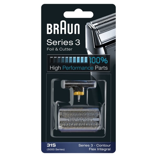 Braun Series 3 31S Rakhuvud