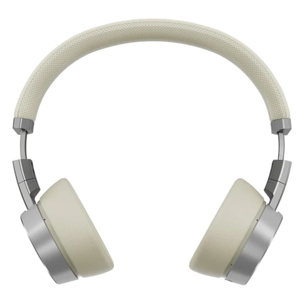 Lenovo Yoga Headset Kabel & Trådlös Huvudband Bluetooth Gräddfärgad, Vit
