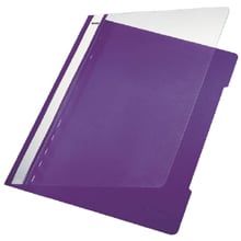 Leitz Standard Plastic File A4 PVC Violet (25) raporttikansi PVC-muovi Violetti