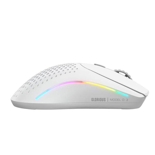 Glorious Gaming Model O 2 Mini Wireless datormöss Spela högerhand Trådlös RF + Bluetooth Optisk 26000 DPI