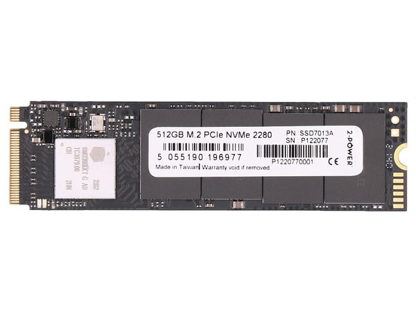 2-Power SSD7013A intern solid state drev 500 GB M.2 PCI Express