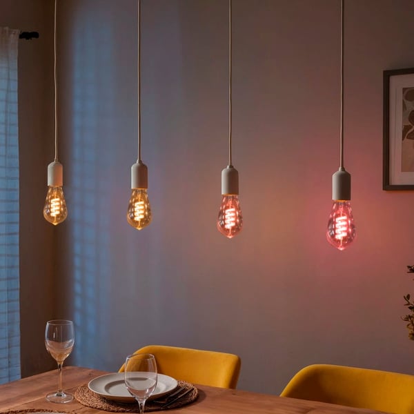 Hama 00176693 smart belysning Smart glödlampa Wi-Fi 4,9 W