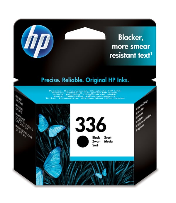HP 336 mustekasetti 1 kpl Alkuperäinen Perusvärintuotto Musta