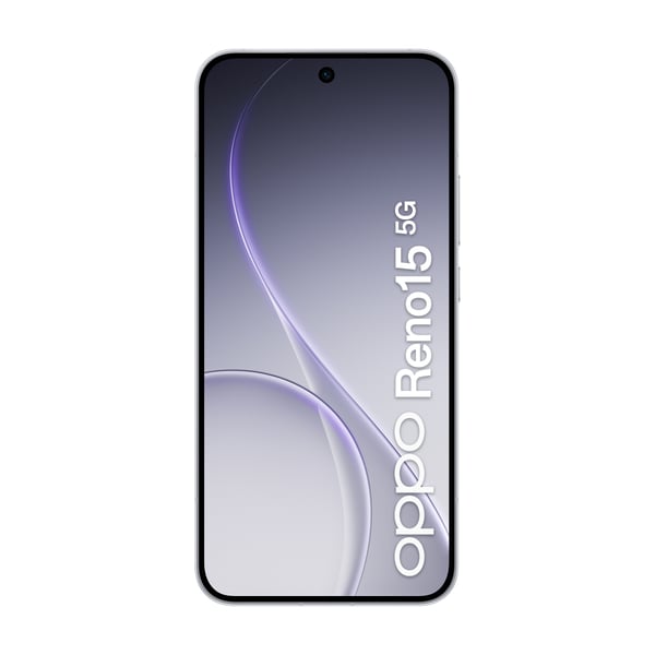 OPPO Reno15 5G 16,7 cm (6.59") Dual SIM Android 16.0 USB Type-C 8 GB 512 GB 6500 mAh Hvid