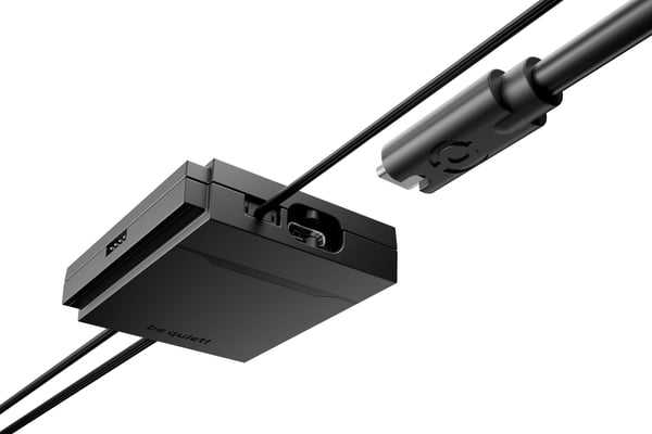 be quiet! LIGHT LOOP IO LCD | 360mm Suoritin All-in-one-nesteenjäähdytin 12 cm Musta 1 kpl