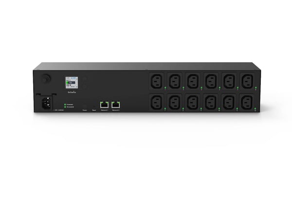 EnGenius ECP212-INT strømforsyningsenhed (PDU) 12 AC stikkontakt(er) 2U Sort EnGenius ECP212-INT strømforsyningsenhed (PDU) 12 AC stikkontakt(er) 2U Sort