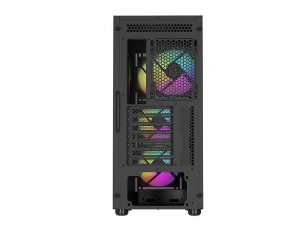 GENESIS Diaxid 605 ARGB Midi Tower Musta