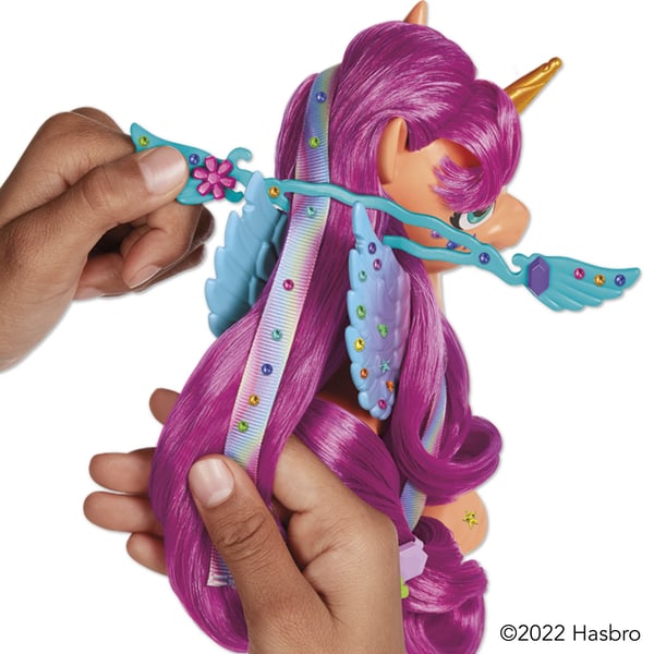 My Little Pony Ribbon Hairstyles Sunny Starscout